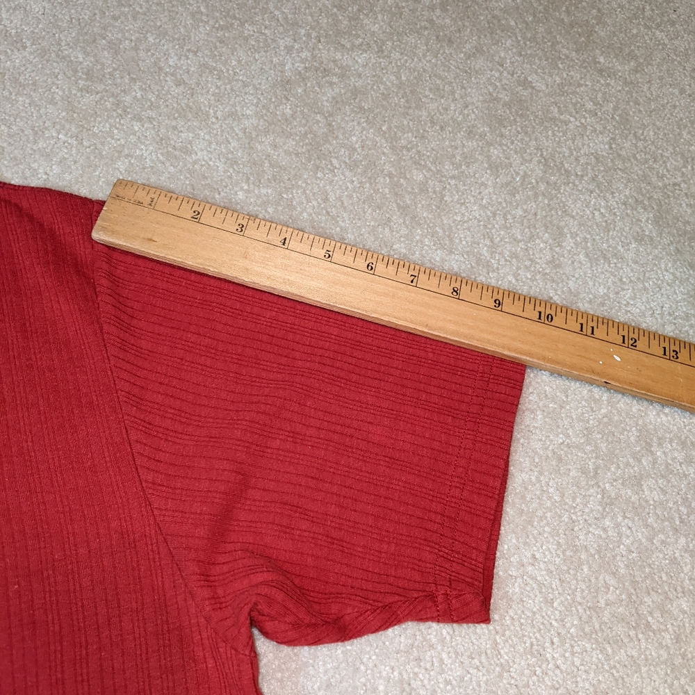 Crazy horse a Claiborne company Men's red top - Picture 11 of 14